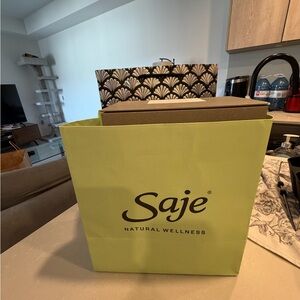 Saje Aroma Om Box in Taupe